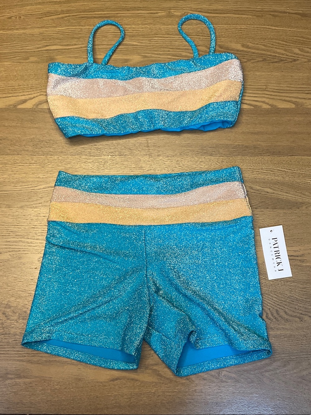 NWT Patrick j dancewear set